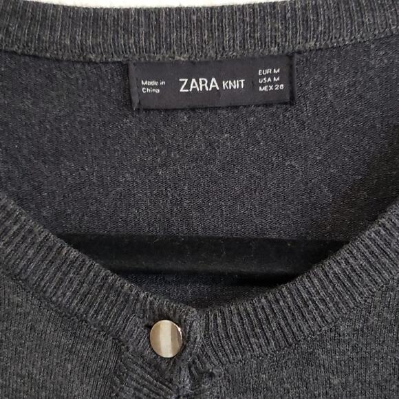 Zara Cardigan Knit Sweater - Picture 10 of 11